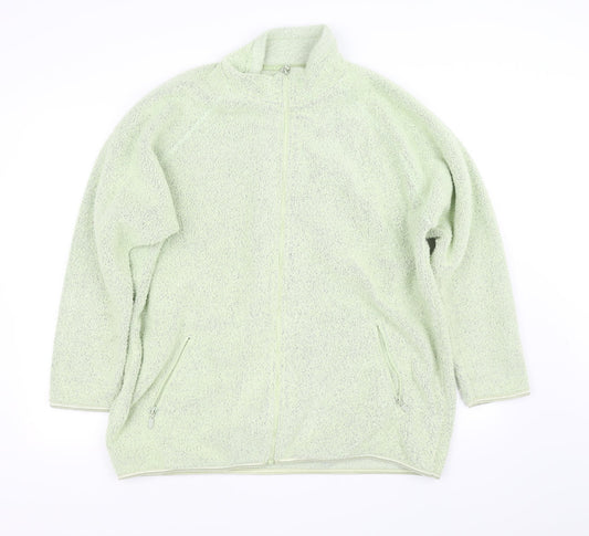 Holmewood Womens Green   Full Zip Jumper Size L