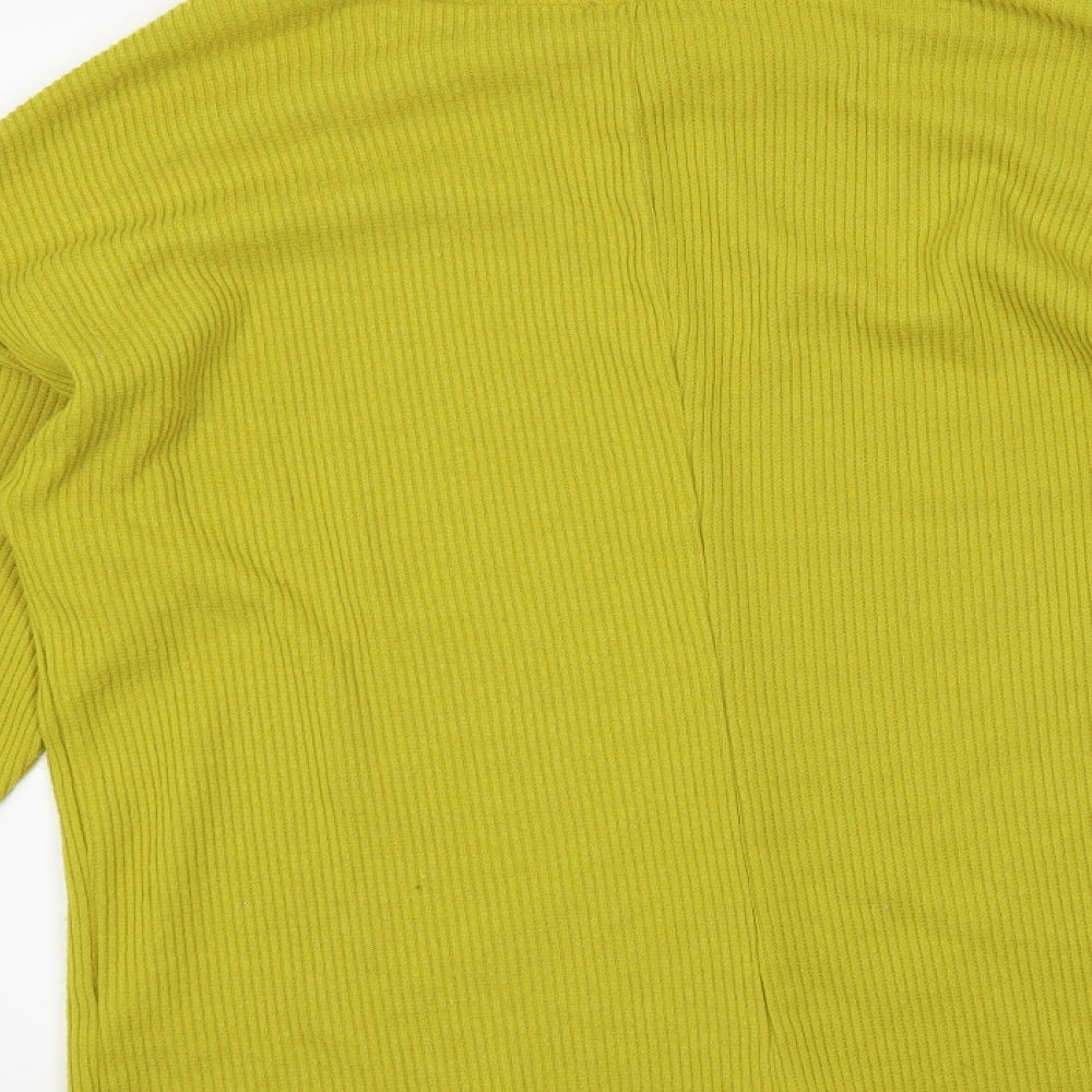 Papaya Womens Yellow   Pullover Sweatshirt Size 12