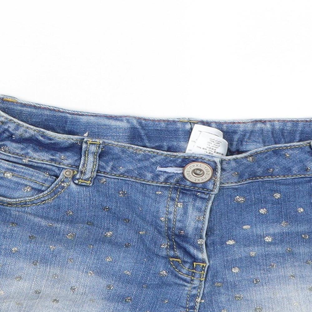 NEXT Girls Blue   Bermuda Shorts Size 11 Years