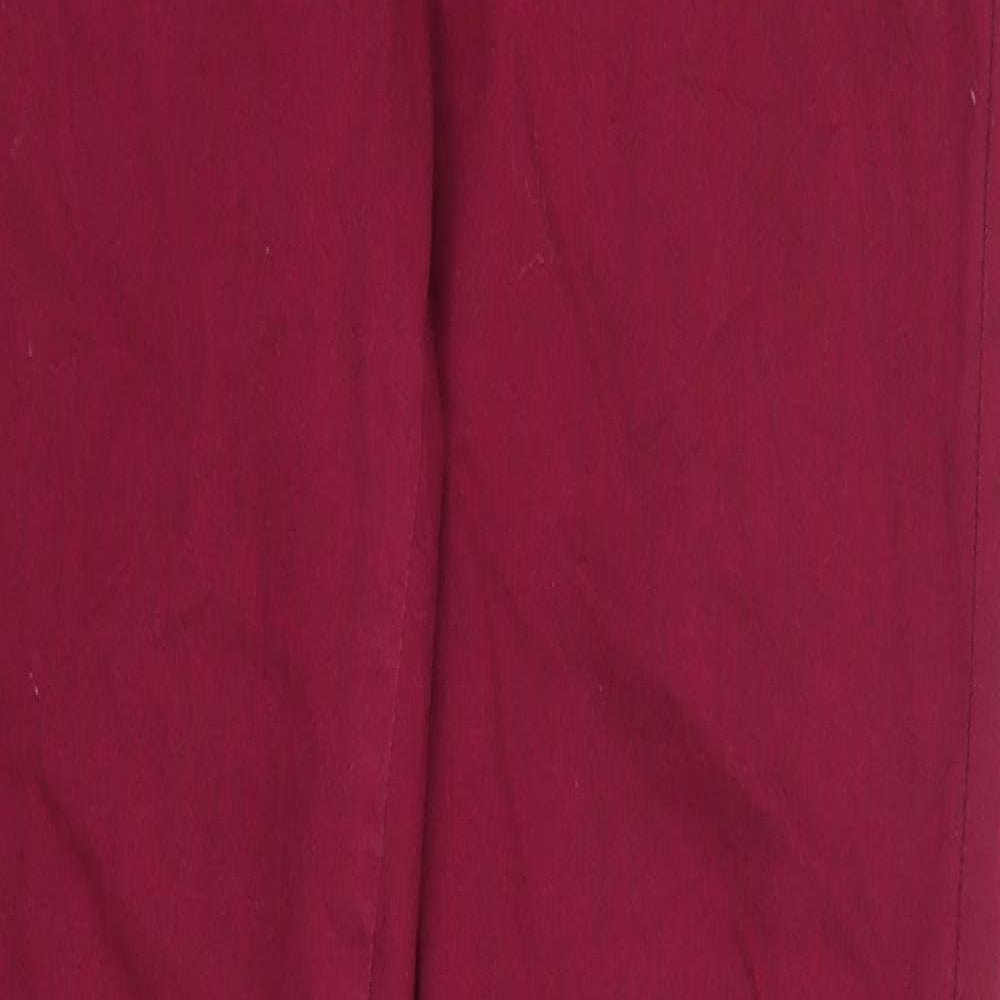 Preworn Womens Pink  Denim Skinny Jeans Size S L30 in