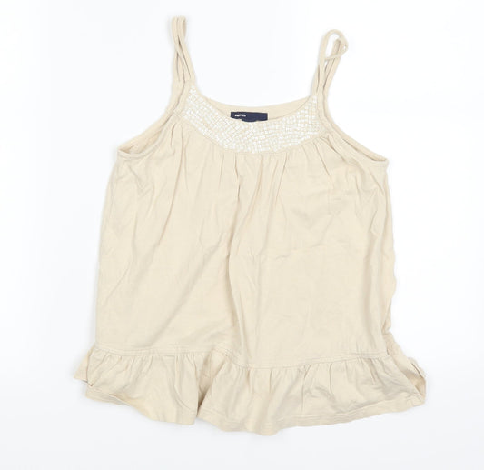 Gap  Girls Beige   Basic Tank Size L
