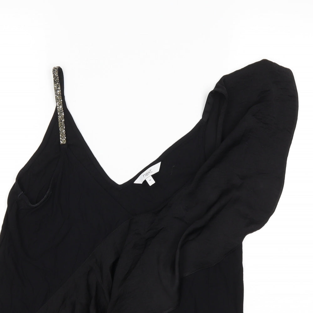 NEXT Womens Black   Basic Tank Size 10