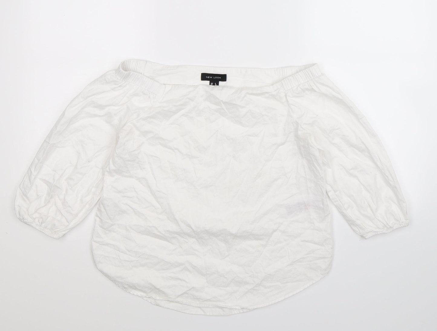 New Look Womens White   Camisole T-Shirt Size 8