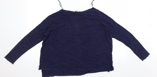 Camaïeu Womens Blue   Pullover Jumper Size 8