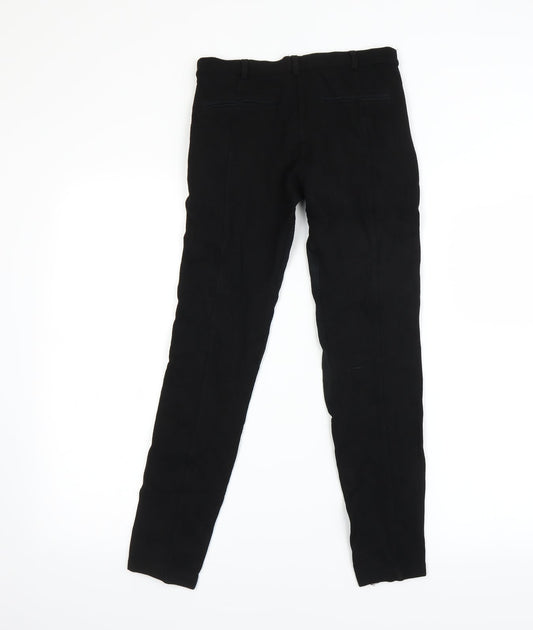 Zara Womens Black   Jogger Trousers Size 6 L24 in