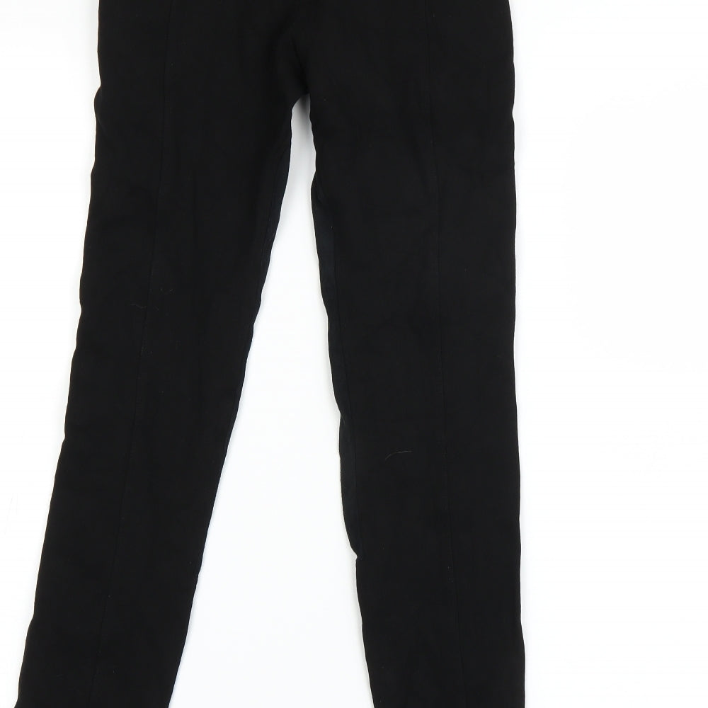 Zara Womens Black   Jogger Trousers Size 6 L24 in