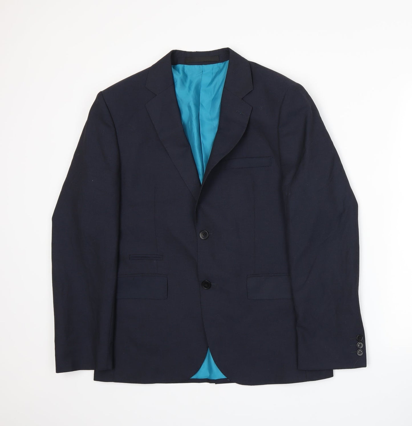 Marks and Spencer Mens Blue   Jacket Suit Jacket Size M