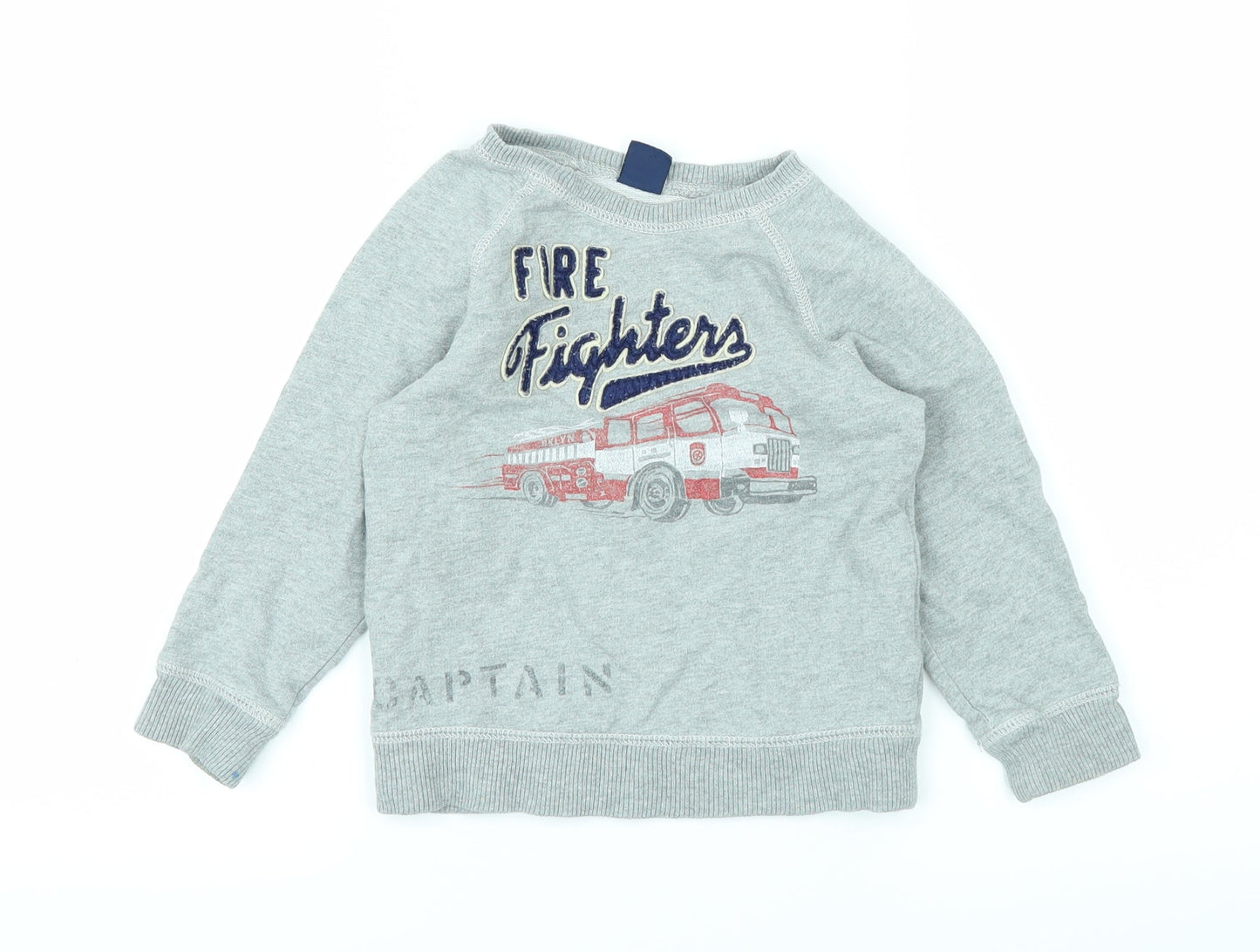 Gap Boys Grey   Pullover Jumper Size 3 Years