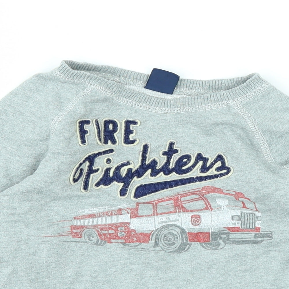 Gap Boys Grey   Pullover Jumper Size 3 Years
