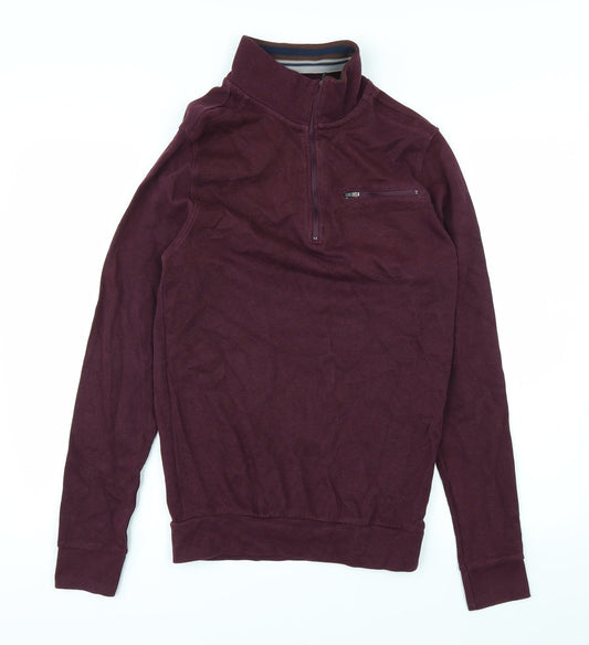 Lakeland Mens Red   Pullover Jumper Size S
