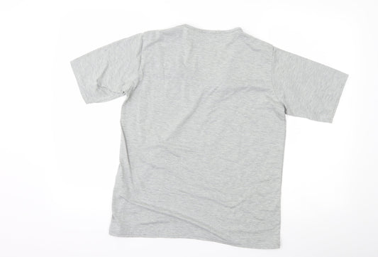 PRETTYLITTLETHING Womens Grey   Basic T-Shirt Size 10
