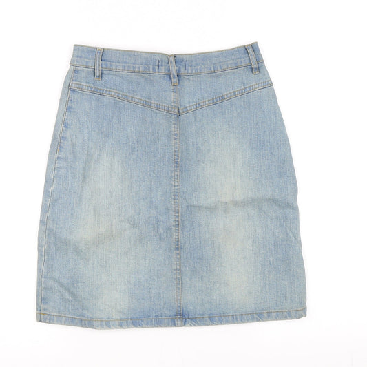 NL Jeans Womens Blue   Straight & Pencil Skirt Size 8