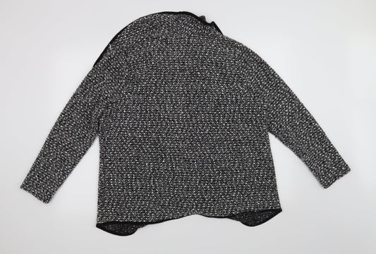 Bon Marché Womens Grey   Cardigan Jumper Size 18