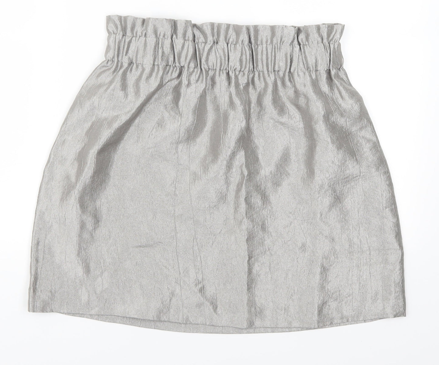 H&M Womens Grey   Mini Skirt Size 10
