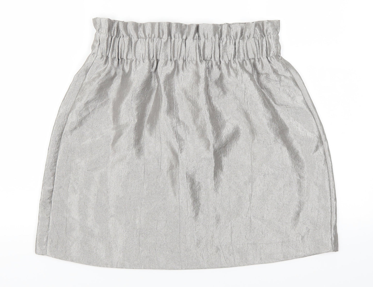 H&M Womens Grey   Mini Skirt Size 10