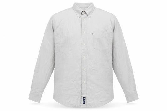 Lee Cooper Mens Grey    Button-Up Size 15.5