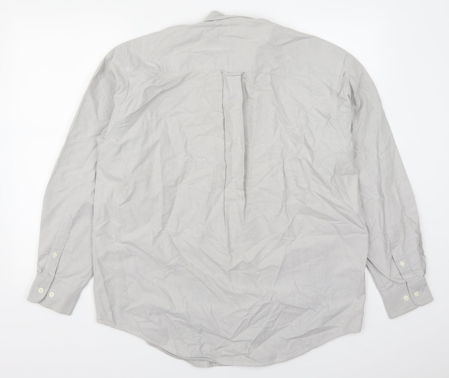 Lee Cooper Mens Grey    Button-Up Size 15.5