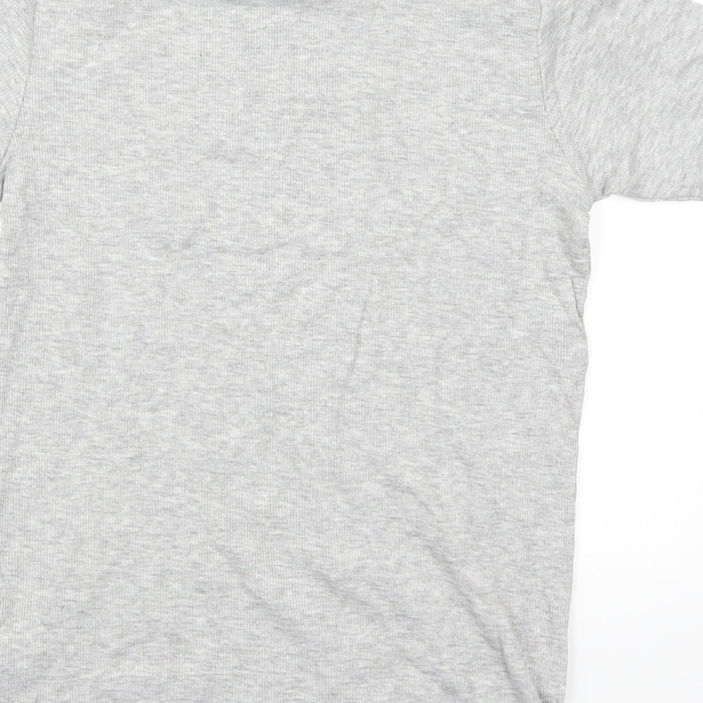 NEXT Girls Grey   Basic T-Shirt Size 9-10 Years
