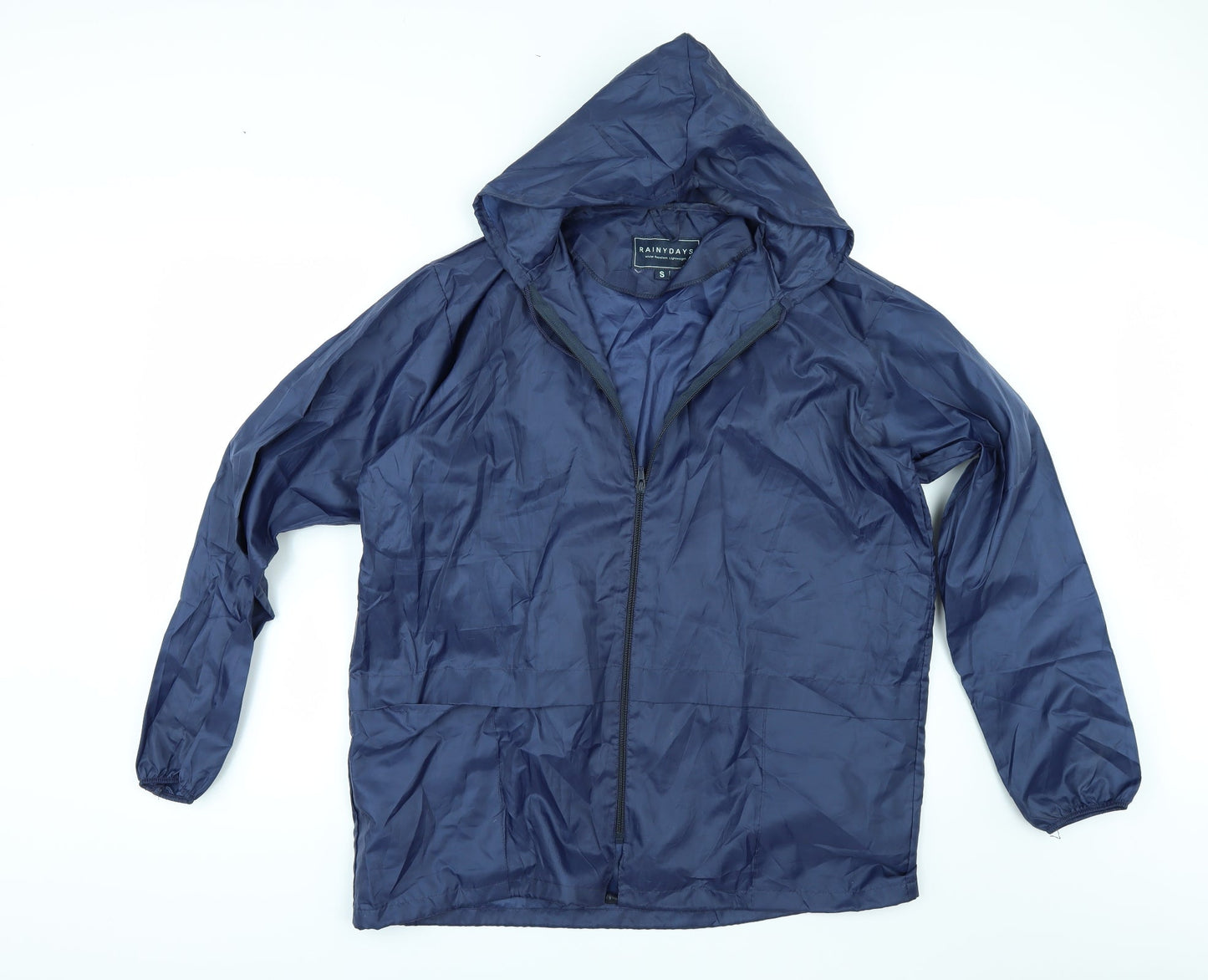 rainy days Womens Blue   Rain Coat Jacket Size S