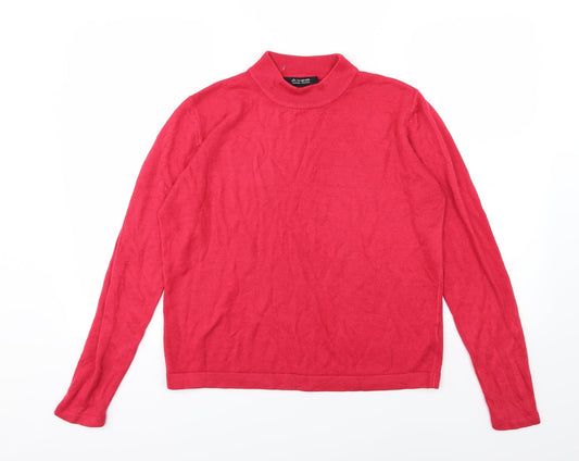 Originals Womens Pink  Knit Pullover Jumper Size 16