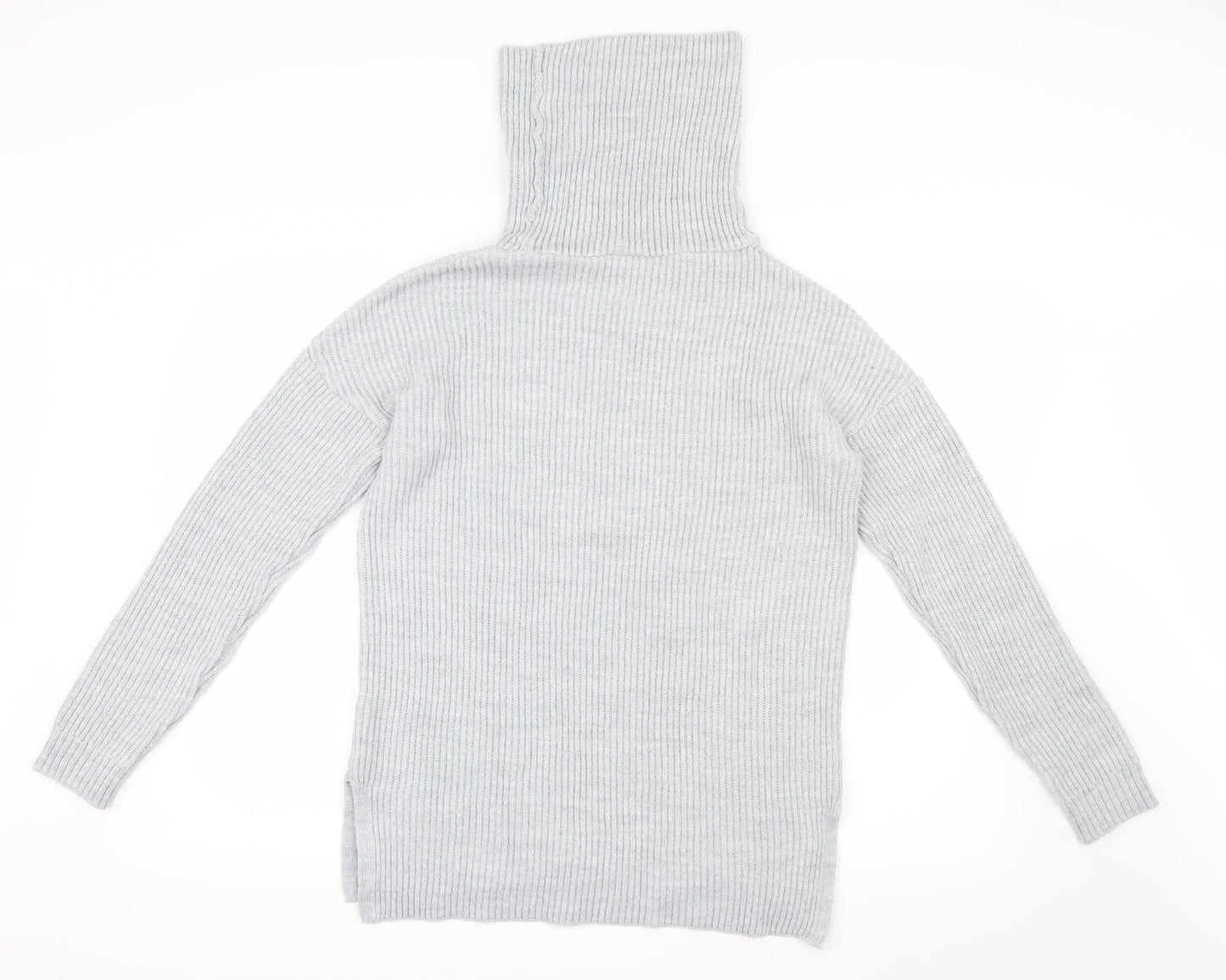 Mudo Collection Womens Grey  Knit Pullover Jumper Size S