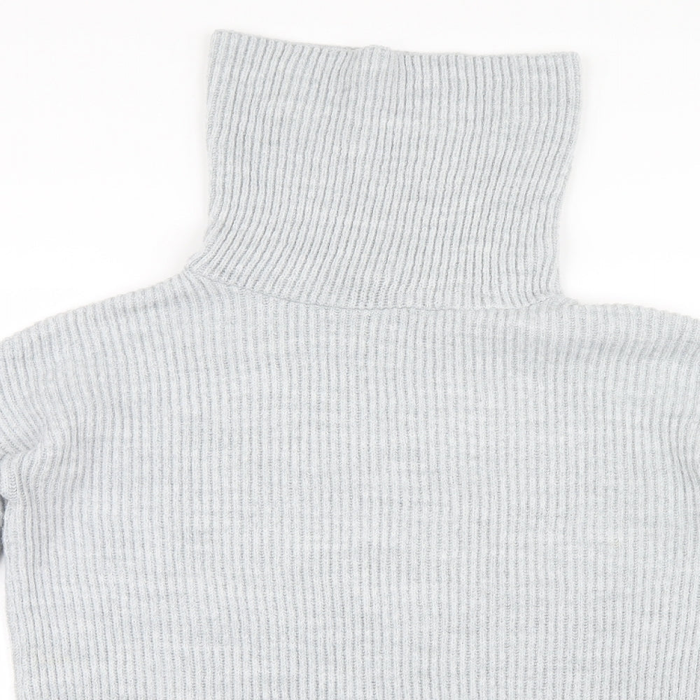 Mudo Collection Womens Grey  Knit Pullover Jumper Size S