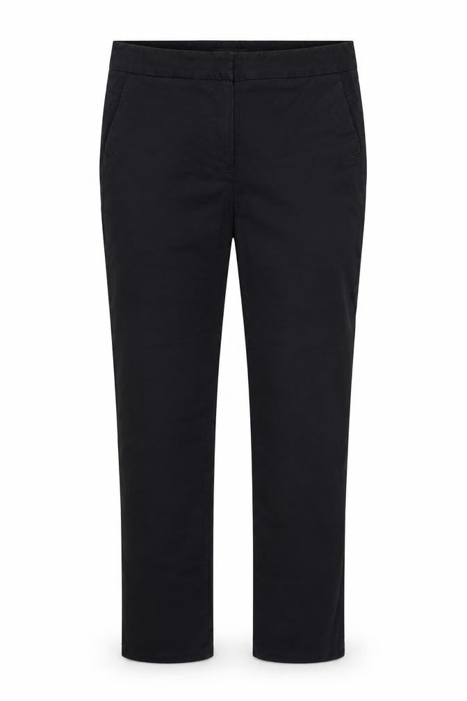 Marks and Spencer Womens Black   Chino Trousers Size M L26 in