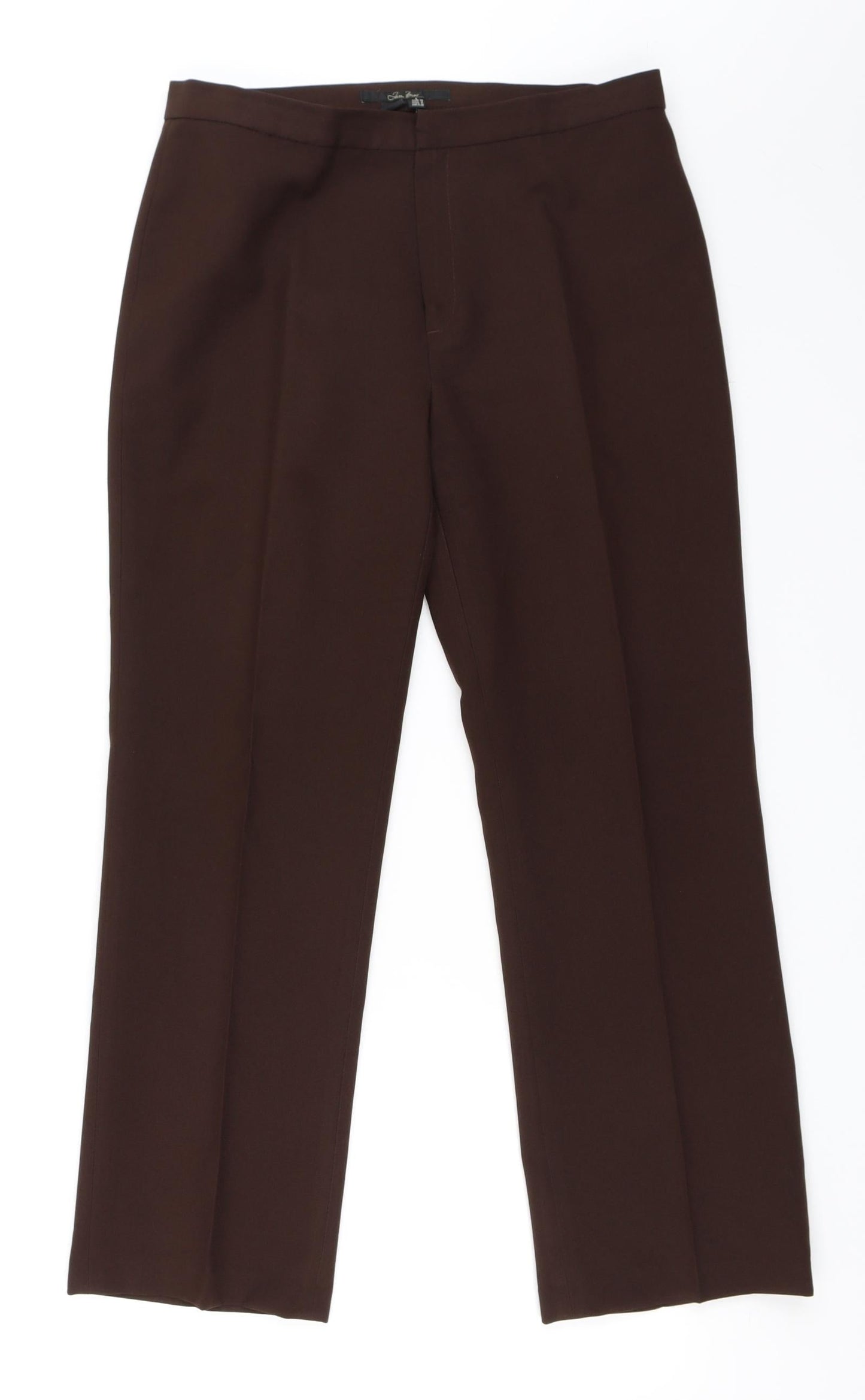 Preworn Womens Brown   Trousers  Size 38 L26 in
