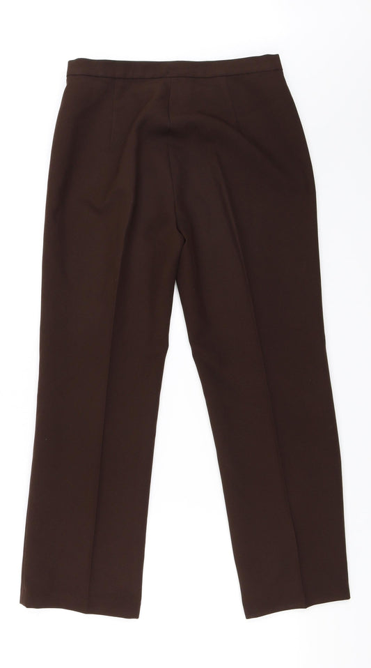 Preworn Womens Brown   Trousers  Size 38 L26 in