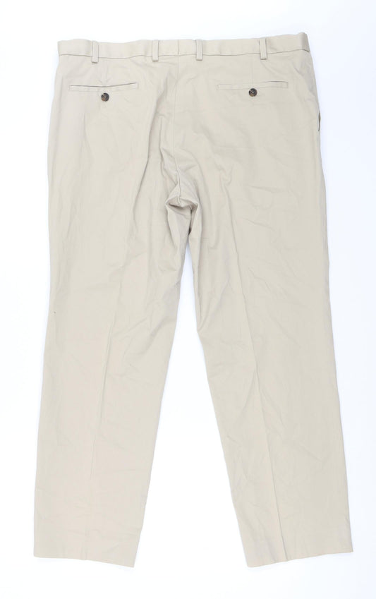 Marks and Spencer Womens Beige   Trousers  Size 38 in L29 in