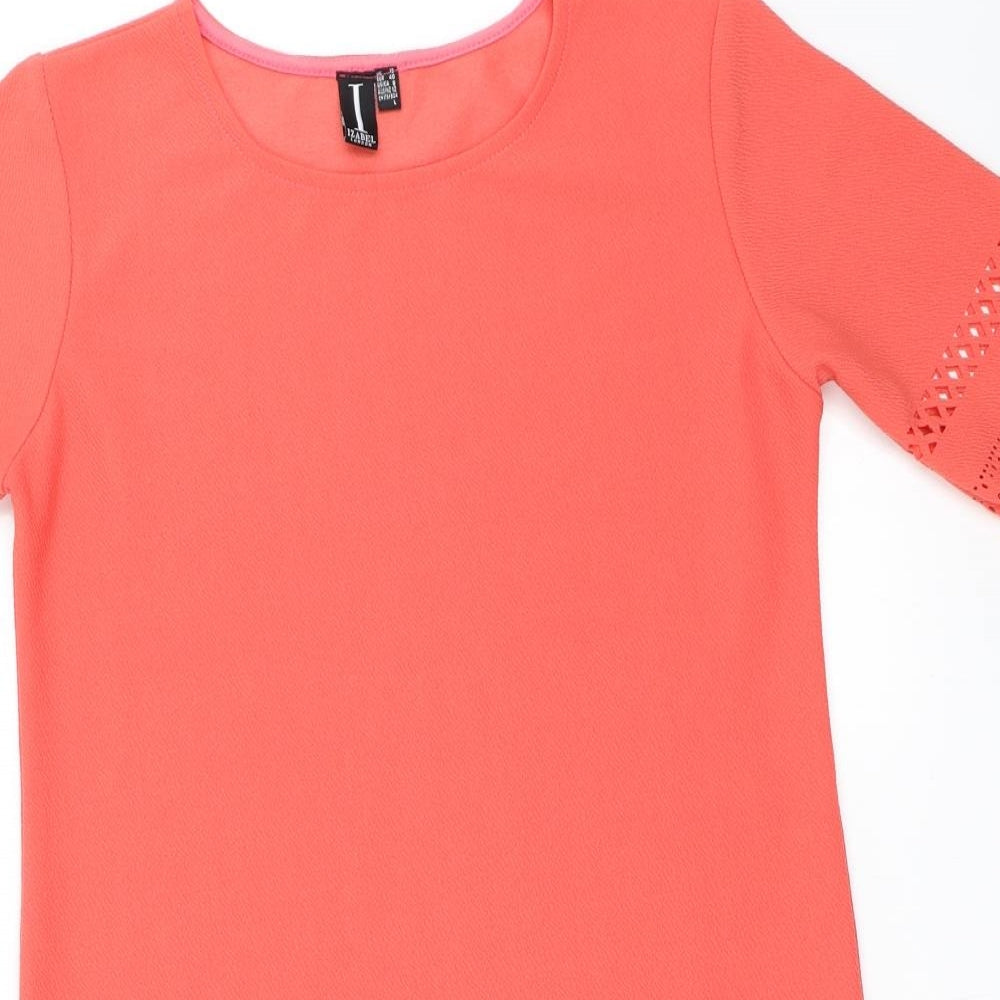 Izabel London Womens Pink   Shift  Size L