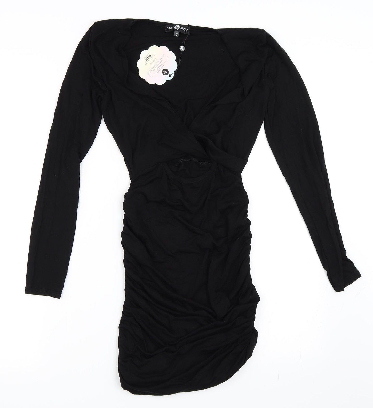 Daisy Street Womens Black   Bodycon  Size 6
