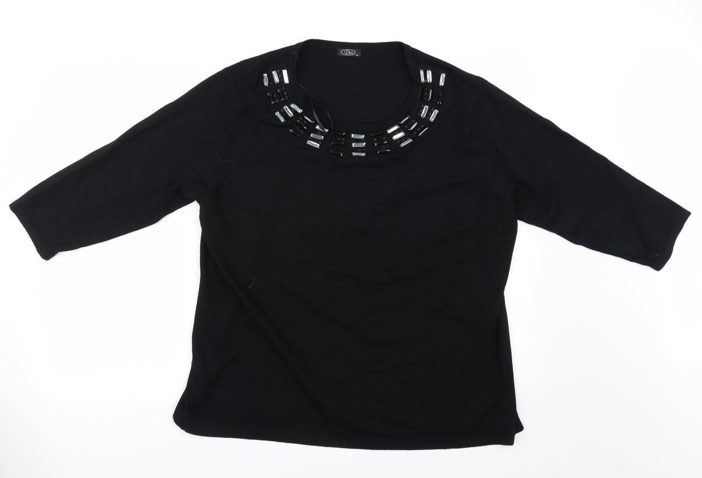 BM Womens Black   Pullover Jumper Size XL