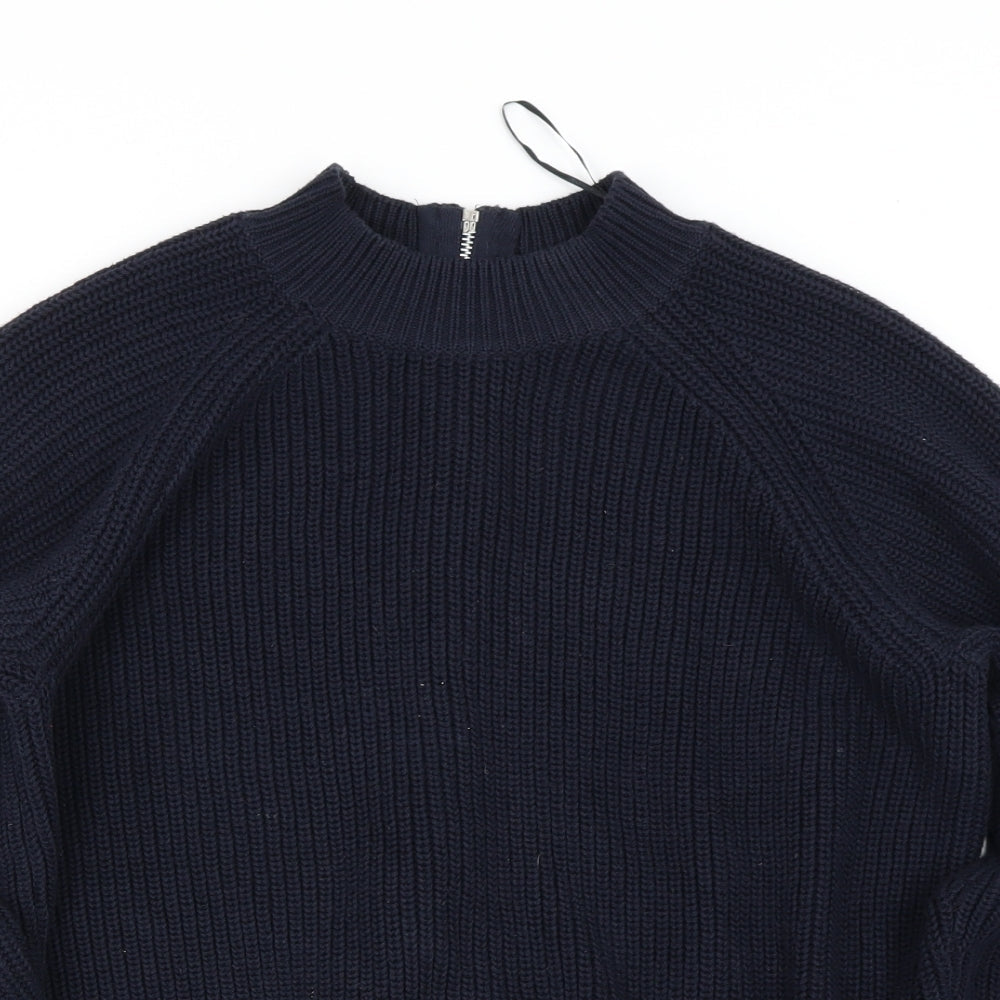 H&M Womens Blue   Pullover Jumper Size M