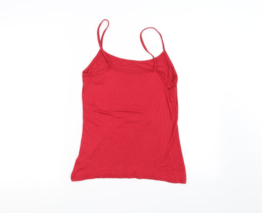 Preworn Womens Red   Basic T-Shirt Size S