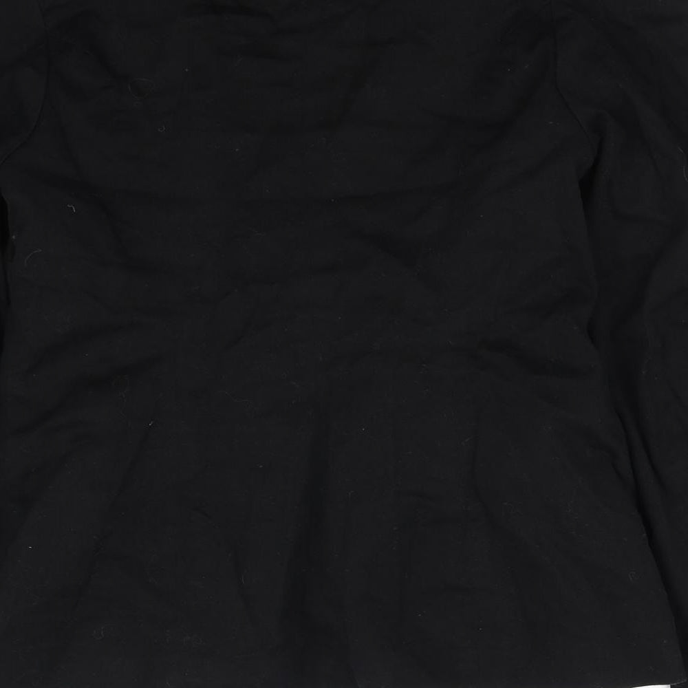 Love Label Womens Black   Jacket Blazer Size 12