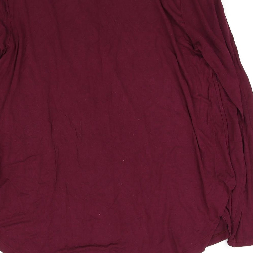 luxe luxueux Womens Red   Basic T-Shirt Size L