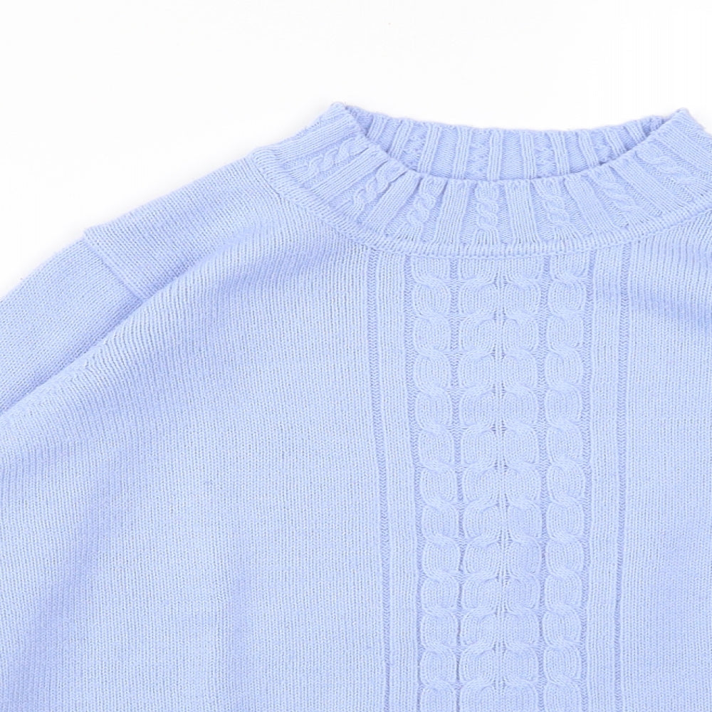 Isle Womens Purple   Pullover Jumper Size S