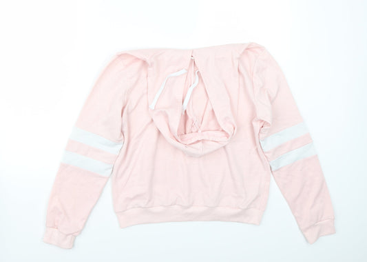 Preworn Womens Pink   Pullover Hoodie Size S