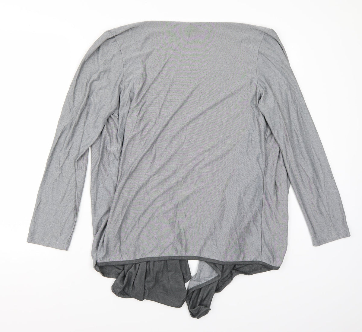 Marks & Spencer Womens Grey   Cardigan Jumper Size 16