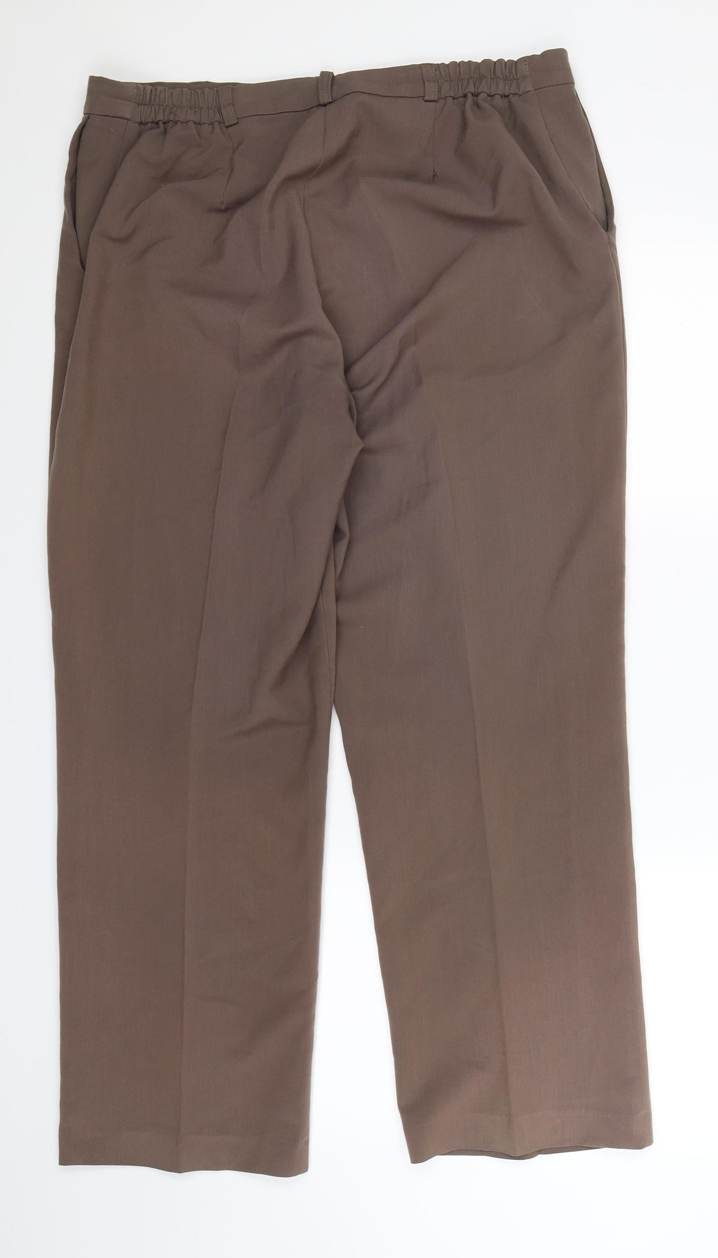 Essential Collection Womens Grey   Trousers  Size 16 L30 in