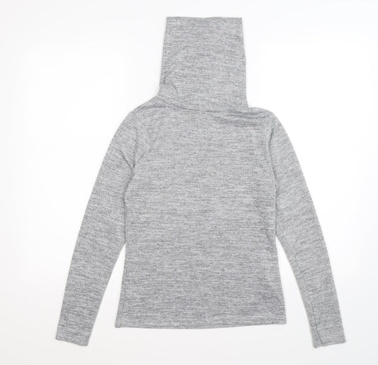 New Look Womens Grey  Knit Pullover Jumper Size 8