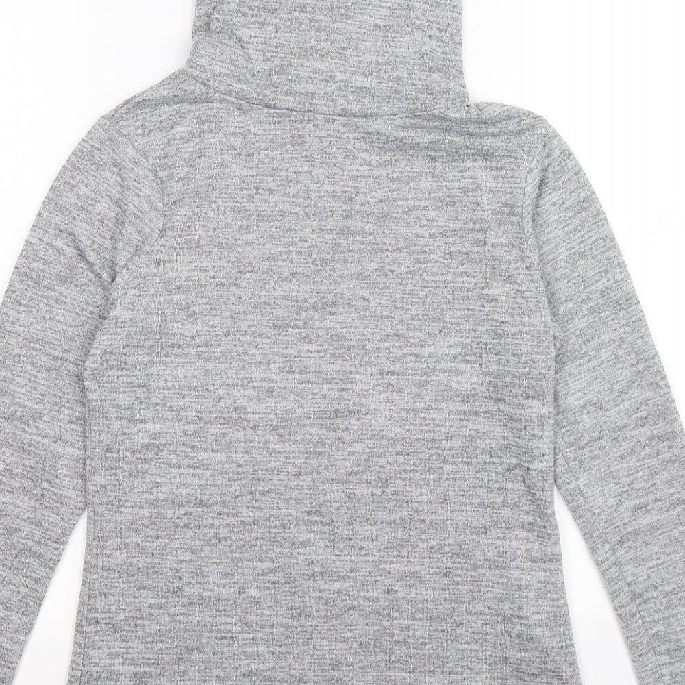 New Look Womens Grey  Knit Pullover Jumper Size 8
