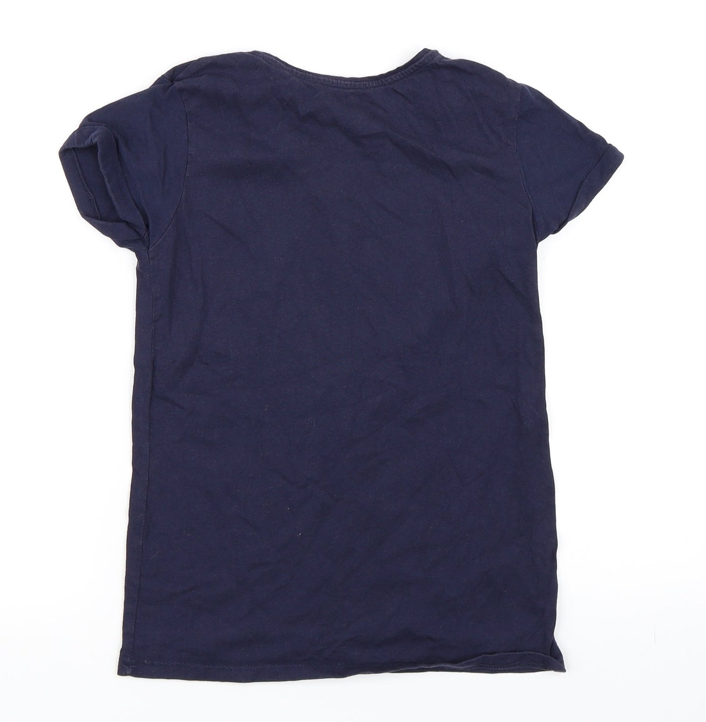 Primark Girls Blue   Basic T-Shirt Size 10-11 Years