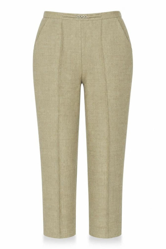 Classics Womens Brown   Trousers  Size 14 L27 in