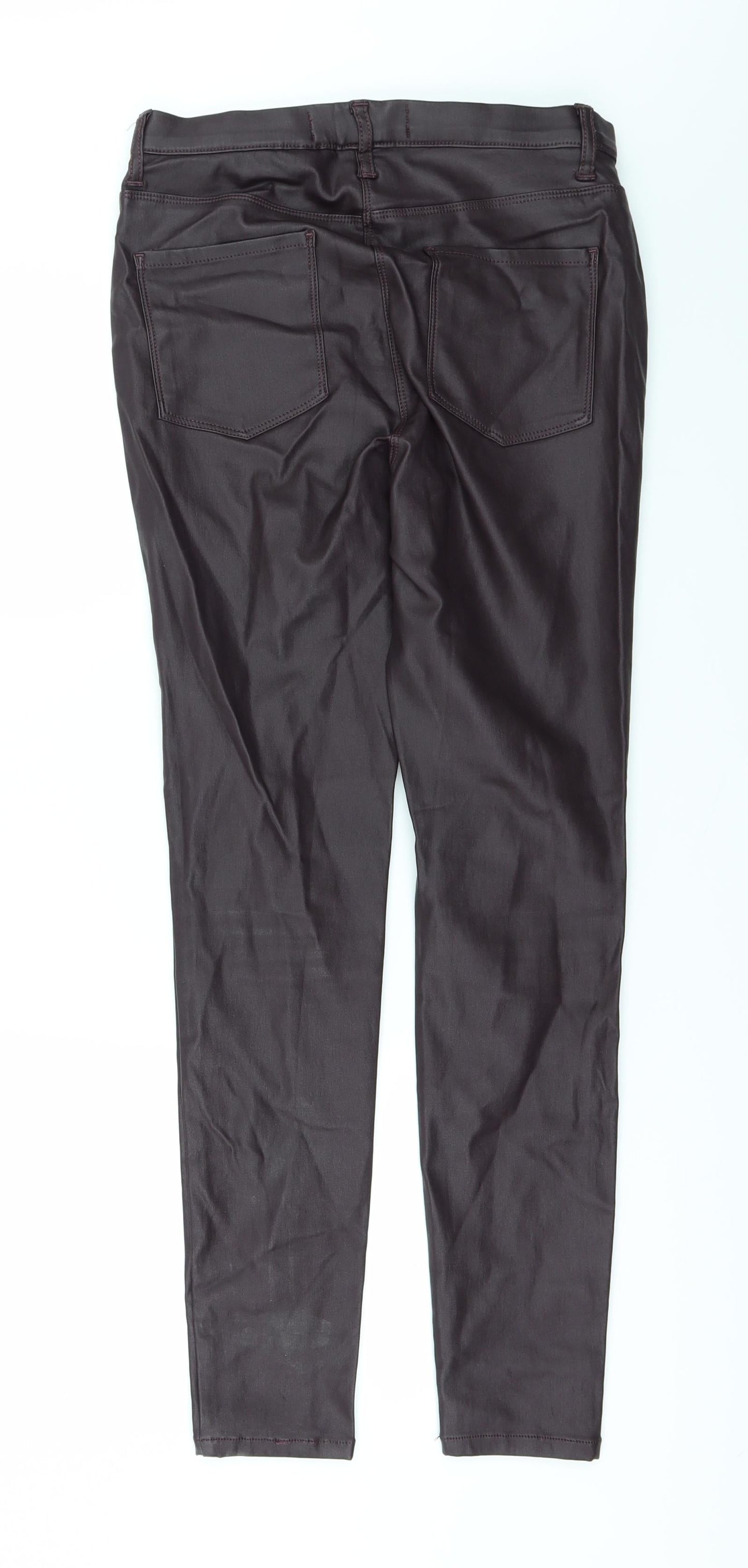 NEXT Womens Purple   Trousers  Size 10 L27 in