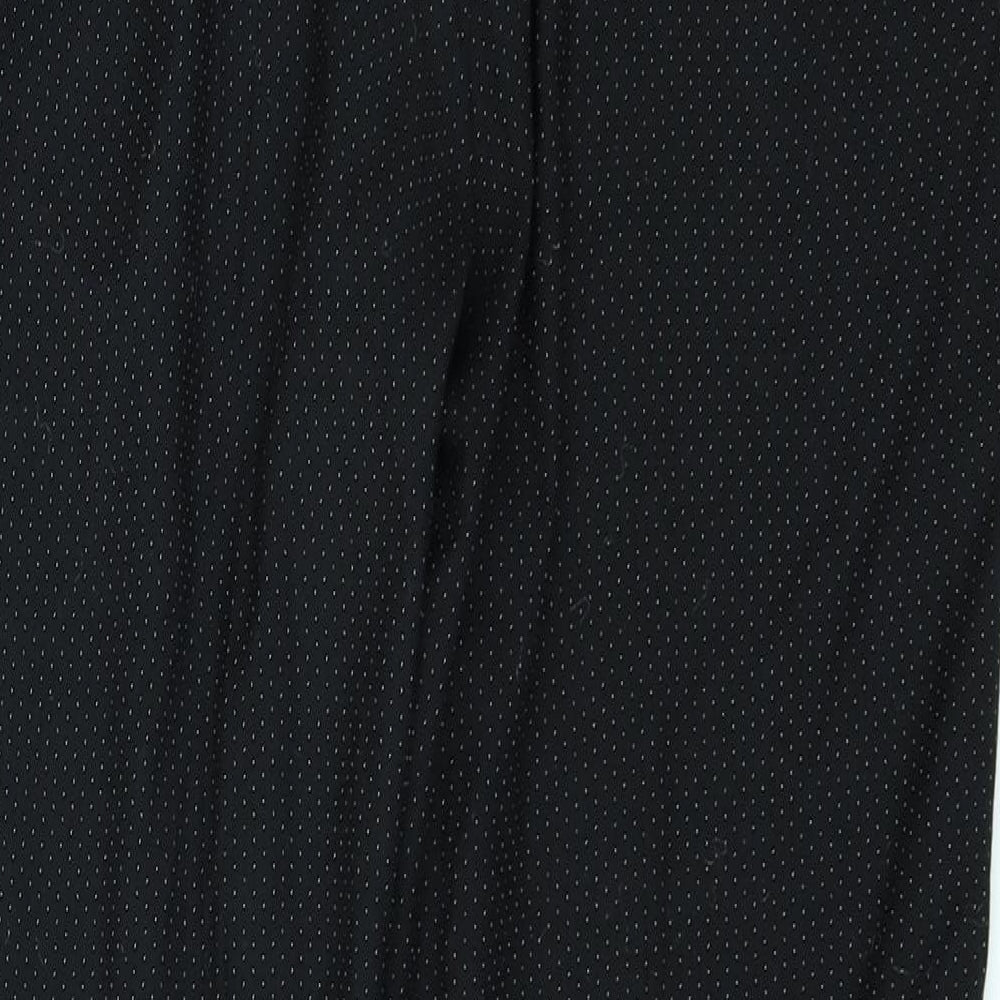 NEXT Womens Black   Trousers  Size 10 L23 in