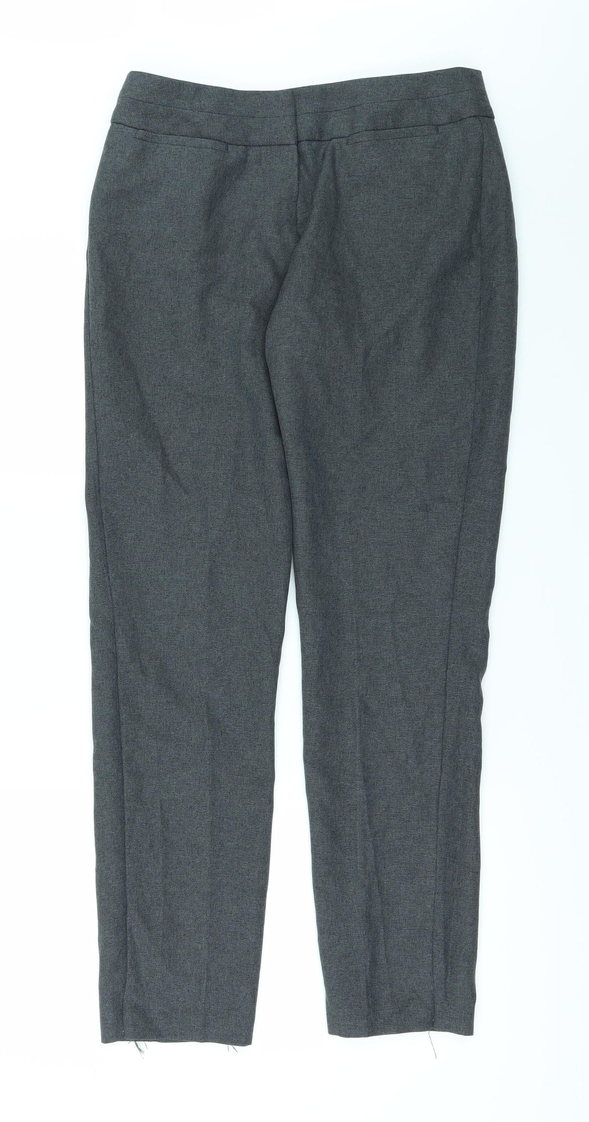 C.TRUTEX Womens Grey   Trousers  Size 26 L21 in