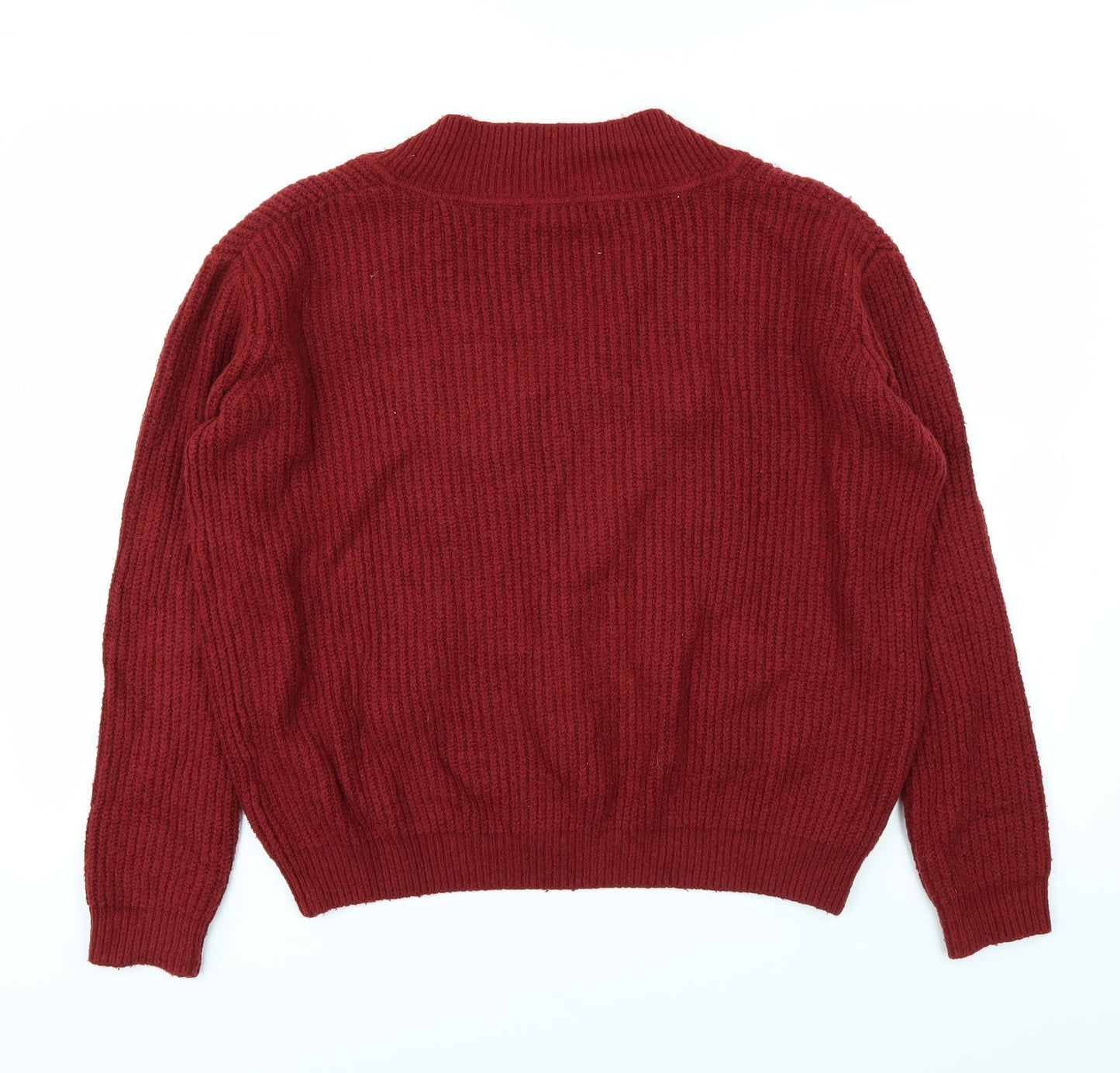 Brownie Womens Red   Pullover Jumper Size S