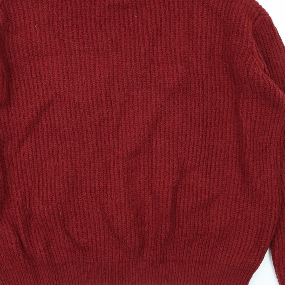 Brownie Womens Red   Pullover Jumper Size S